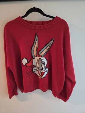 H&M Divided Warner Brothers Bugs Bunny Knit Sweater